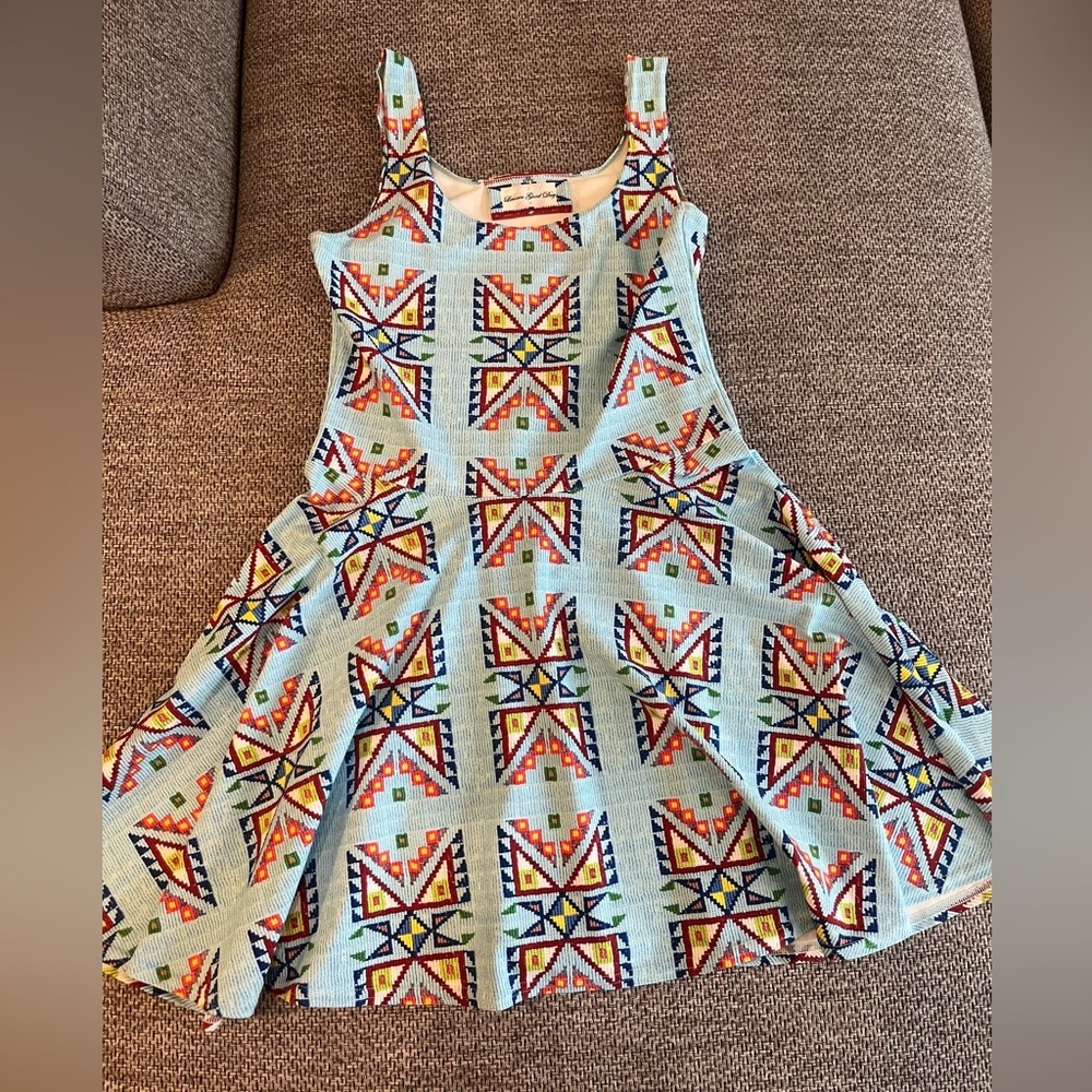 Lauren Good Day Geometric Pattern Dress